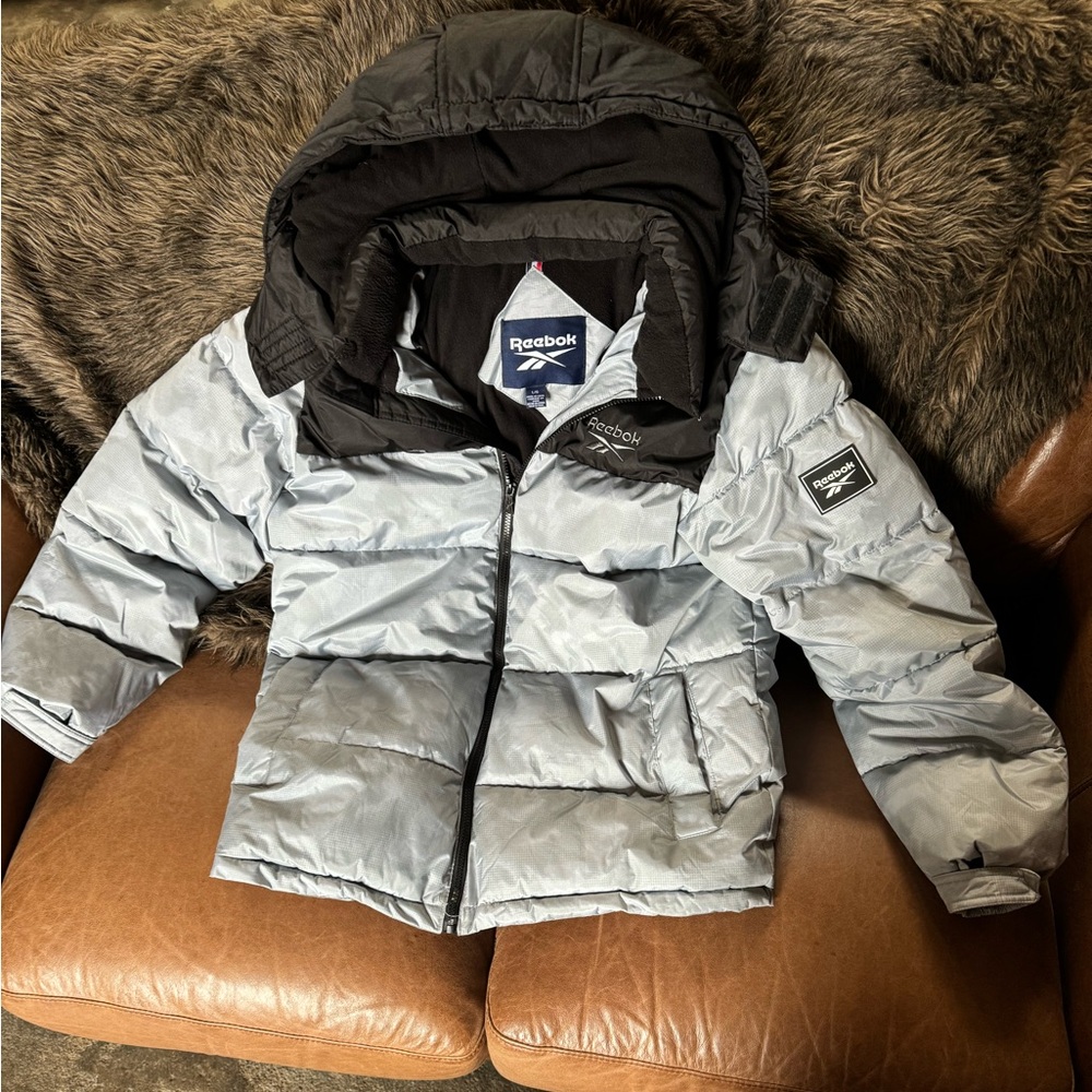 Reebok heavy puffer coat